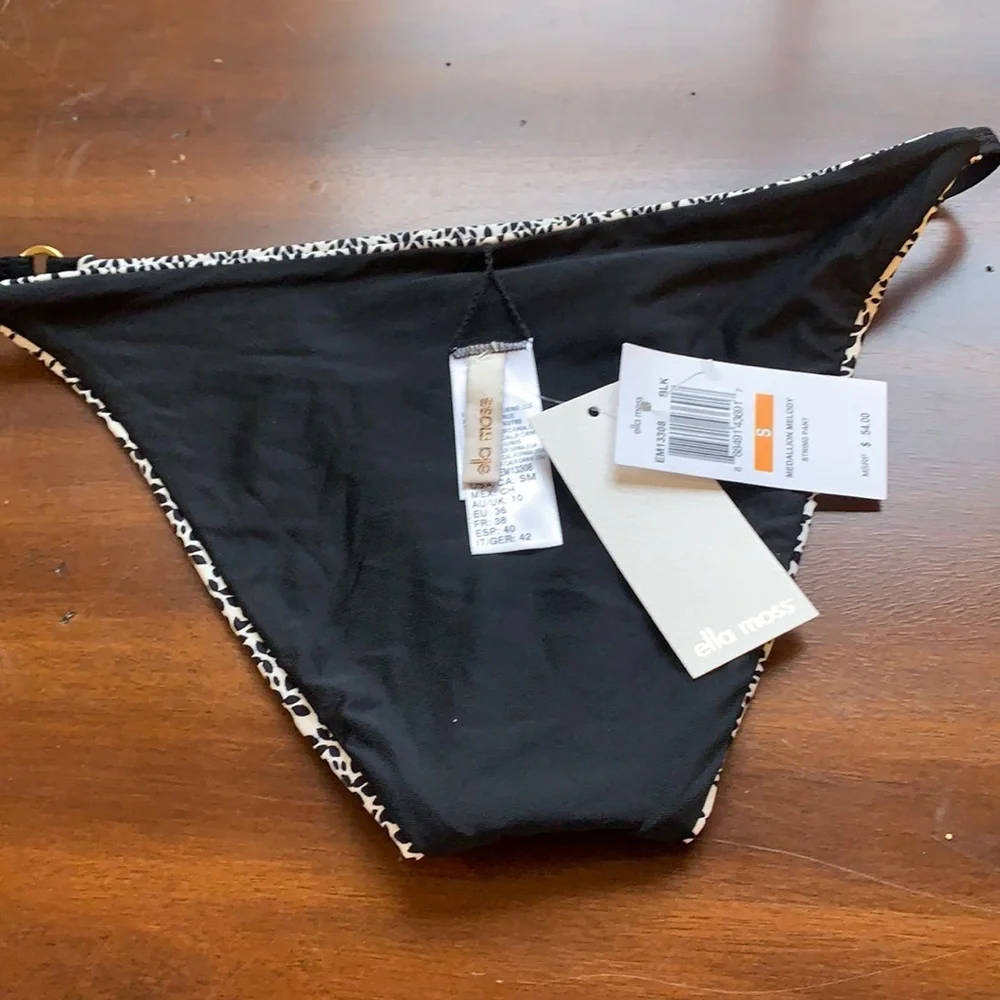 Ella Moss Medallion Melody String‎ Bikini Bottom